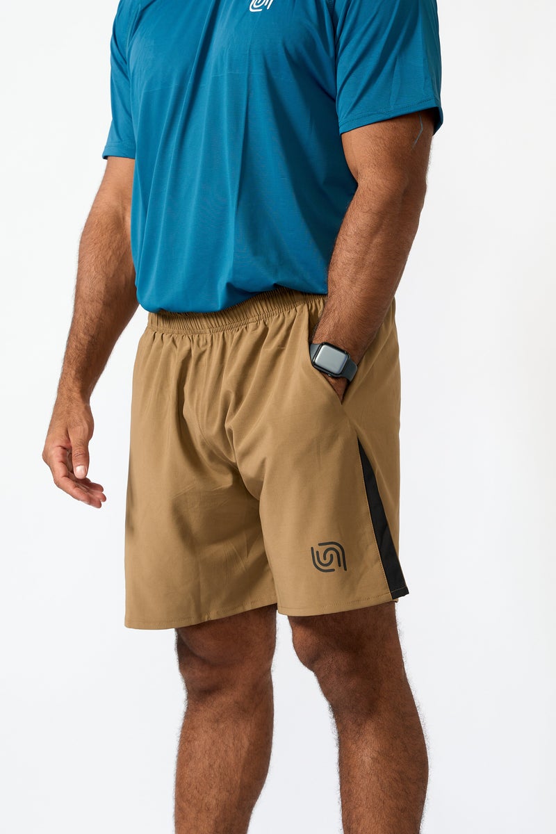 Beyond Men's Khaki Training shorts - Image 3